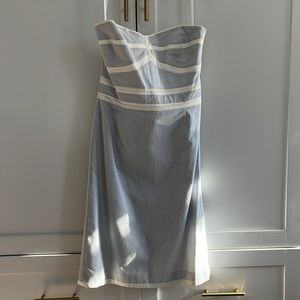 Abaete striped cocktail dress